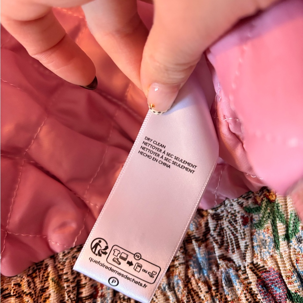 Kimchi Blue Multicolor Floral Bomber Jacket - Picture 4 of 4